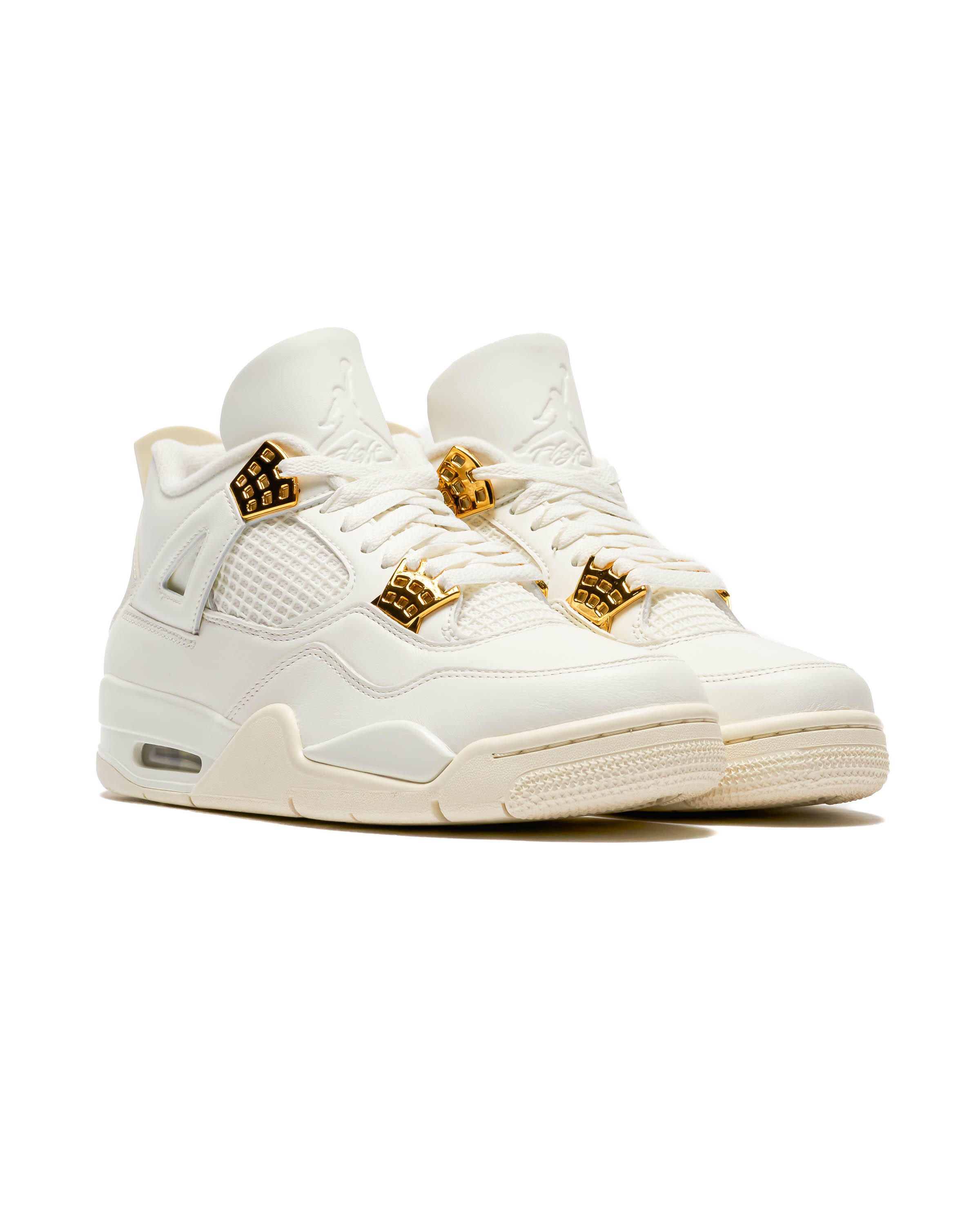 jordan wmns air jordan 4 retro white and gold